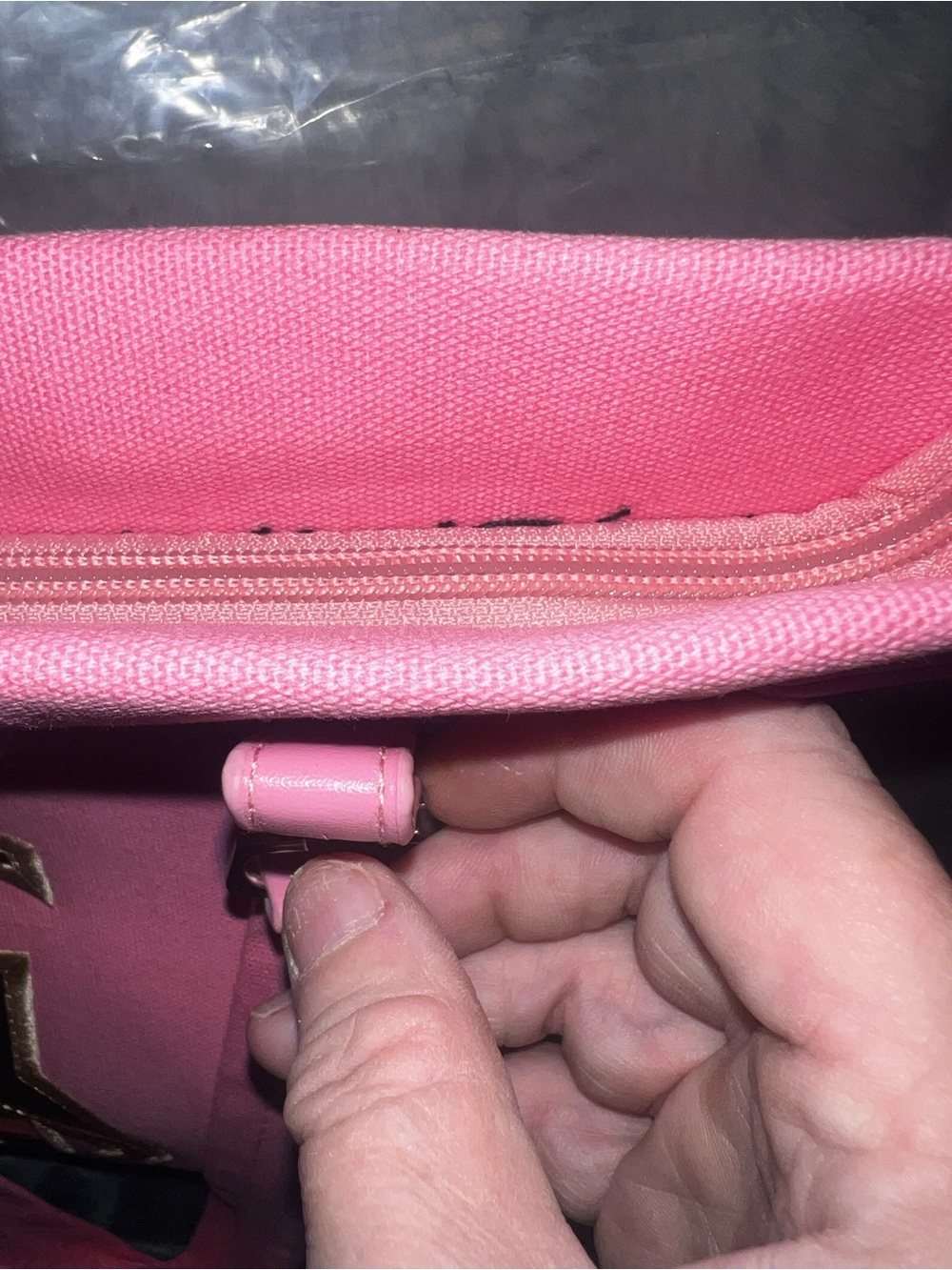 GWP Yves Saint Laurent Pink Tote with Gold YSL Emblem - Picture 6 of 7
